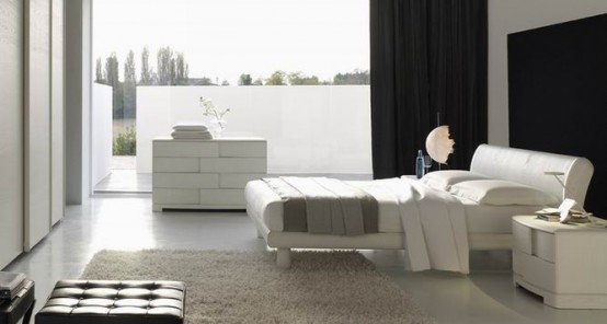 Modern Bed Trendy Frassino