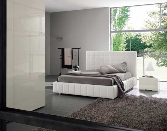 Modern Bed With Storage Scacco By Dall Agnese