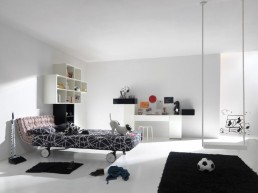 Modern Black And White Kids Room Design By Lago