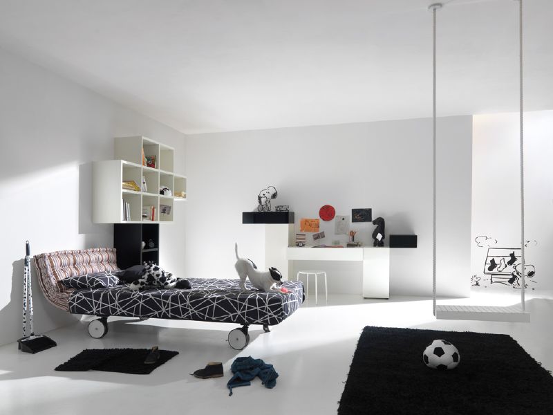 modern kids room