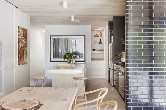 Modern Brick House With Neutral Interiors And Lots Of Light