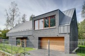 Modern Bright House With Rustic Exterior