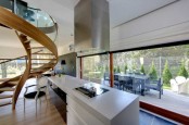 Modern Bright House With Rustic Exterior
