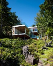 Modern Cabin In The Woods Gambier Island House