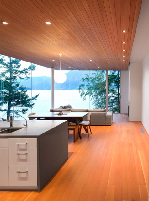 Modern Cabin In The Woods Gambier Island House