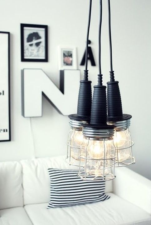 Modern Caged Lamps