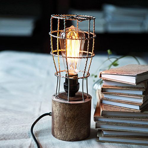 Modern Caged Lamps