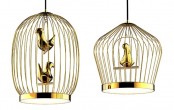 Modern Caged Lamps