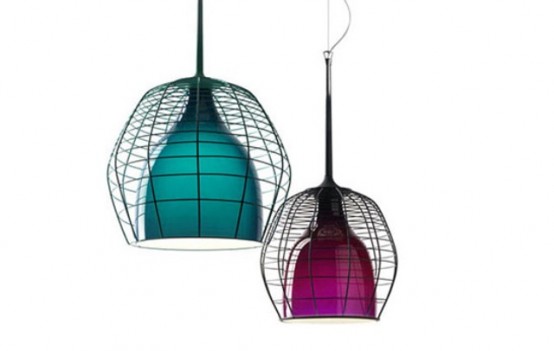 Modern Caged Lamps