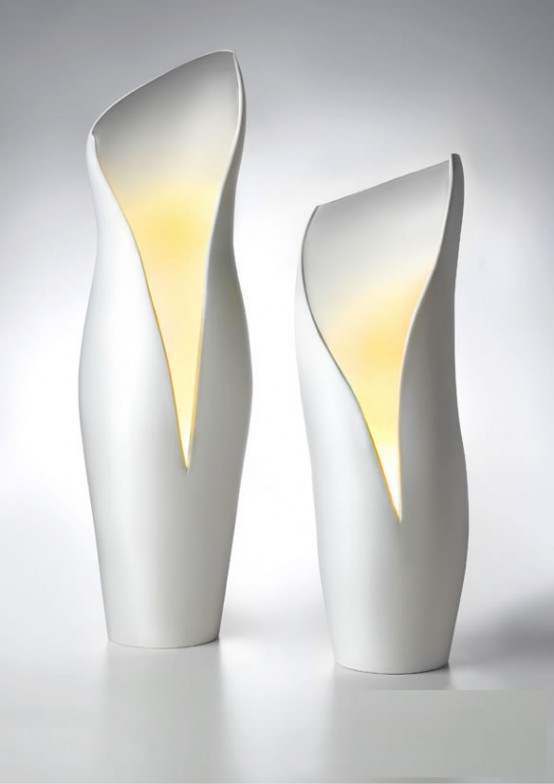 Modern Ceramic Lamps By Mamati - DigsDigs