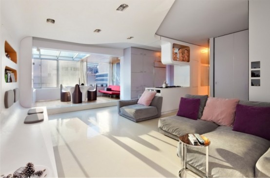 Modern Colorful Apartment On Manhattan