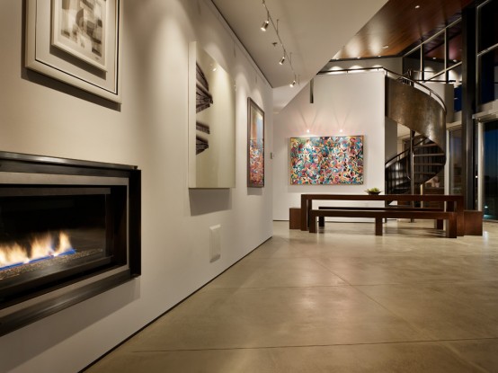 Modern Green Mosler Lofts Design
