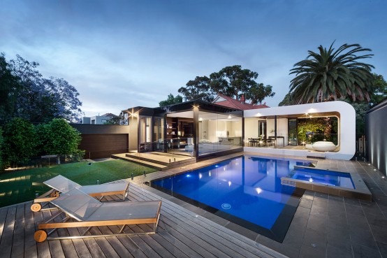 Modern Home With A Stylish Extension At The Back