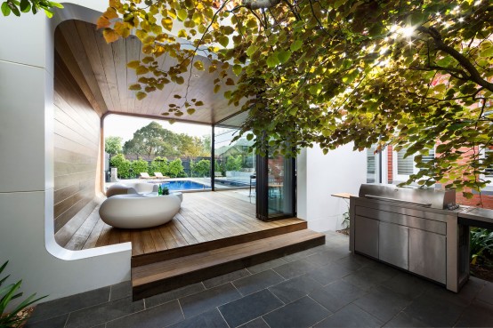 Modern Home With A Stylish Extension At The Back