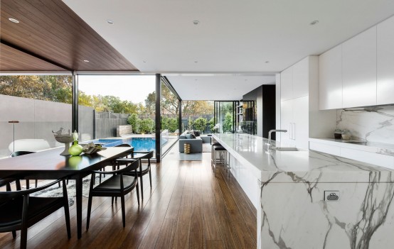 Modern Home With A Stylish Extension At The Back