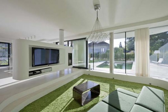 Modern House With A Touch Of Nature