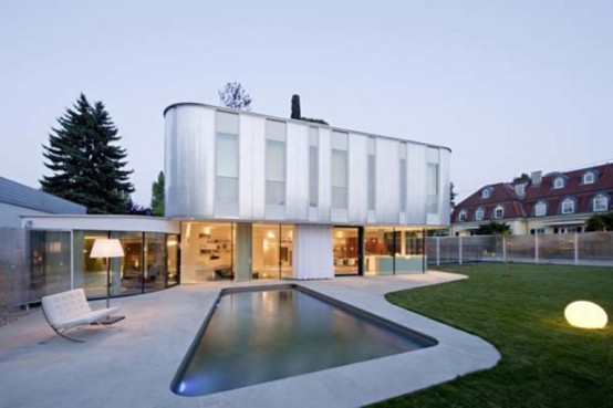 Modern House With A Touch Of Nature