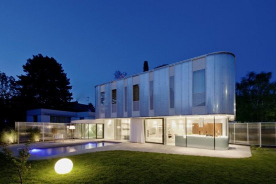 Modern House With A Touch Of Nature