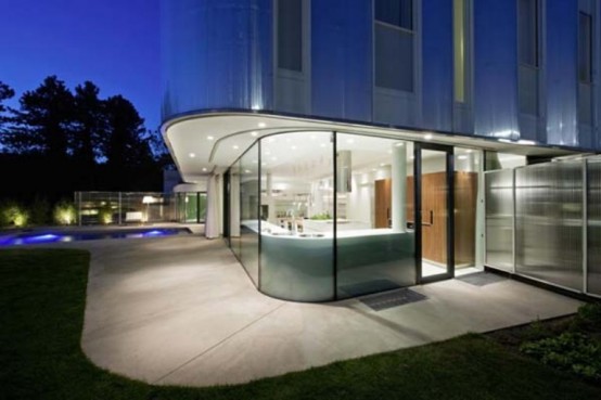 Modern House With A Touch Of Nature