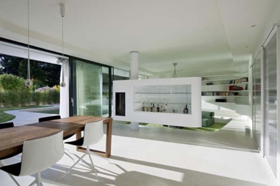 Modern House With A Touch Of Nature