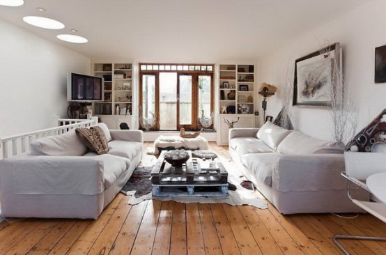 Modern House With Accessories In Various Styles
