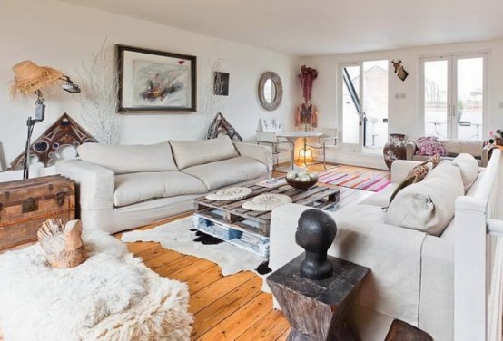 Modern House With Accessories In Various Styles