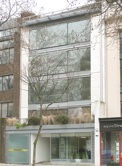 Modern House With Three Floors