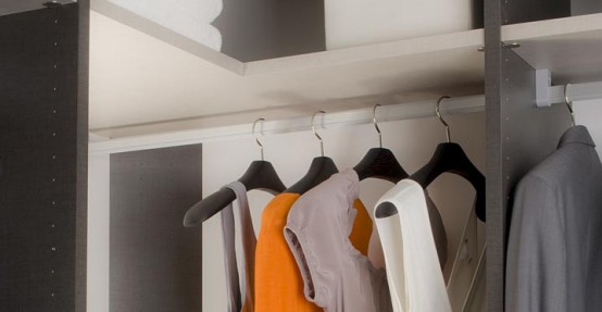 Modern Interior Closet Storage System