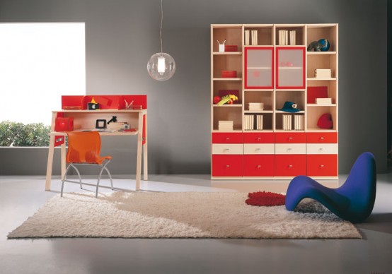 Modern Kids Room Decor Idea