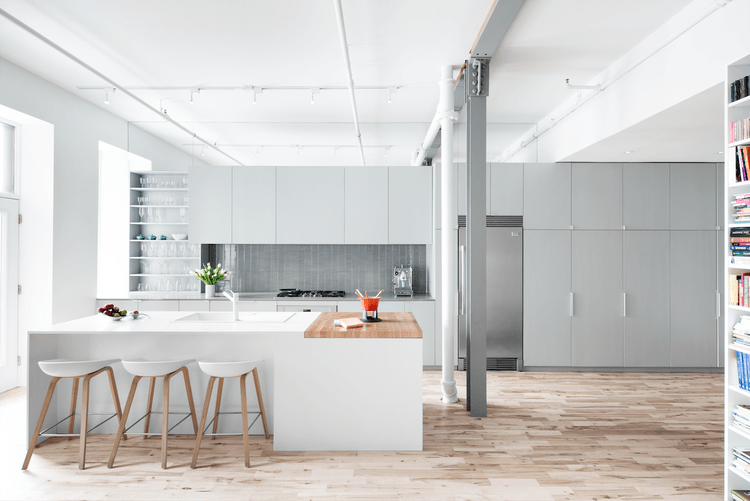 Modern Lively Apartment In An Industrial Building