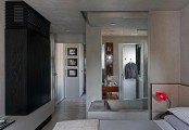 Modern Loft With Concrete And Wood Details