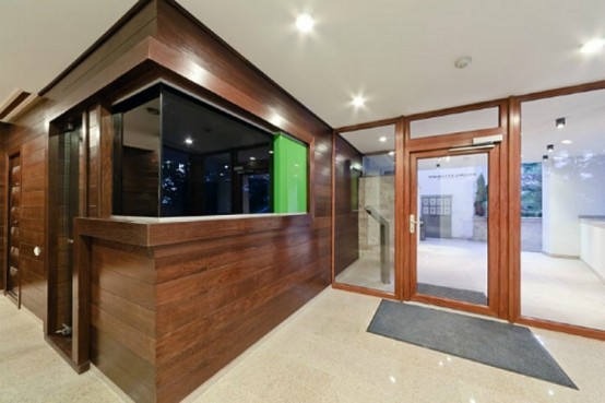 Modern Loft With Glass Walls And Floor