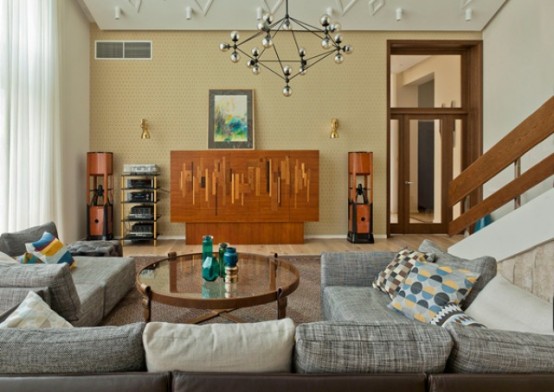 Modern Mid Century House With Bold Humorous Touches