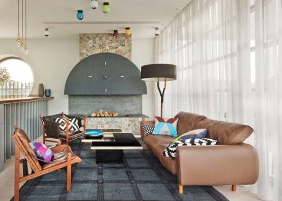 Modern Mid Century House With Bold Humorous Touches