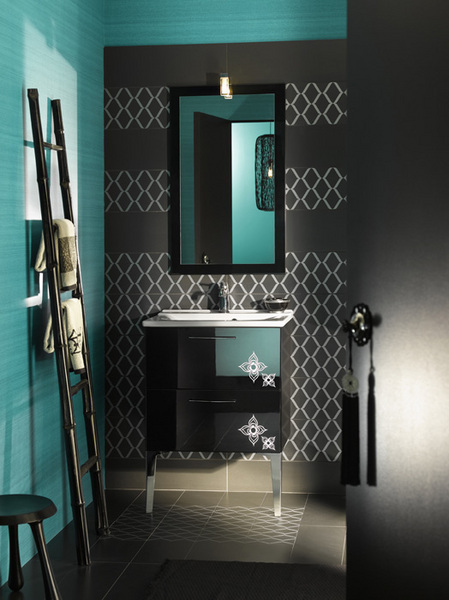 Modern Moroccan Bathroom