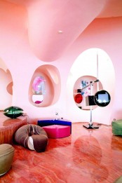 Modern Pinky Living Room
