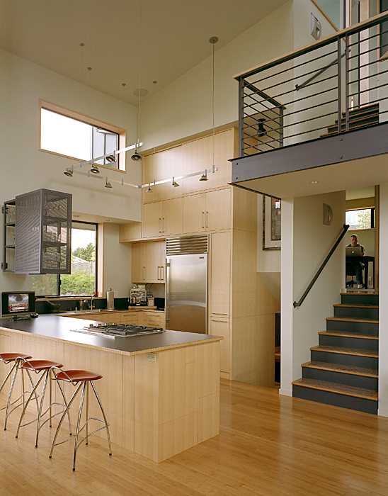 Modern Remodel Of The Post War Split Level House Into A Five Level