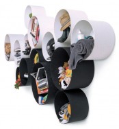 Modern Round Wall Shelves For Displaying Your Belongings