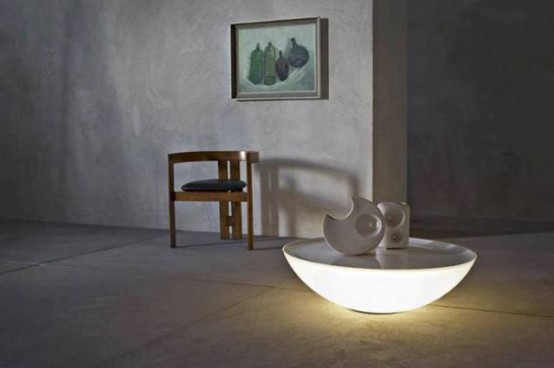 Modern Solar Lamp And Table By Foscarini