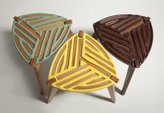 Modern Stools Made Using 75 Control Process