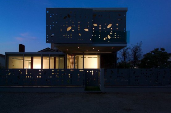 Modern Style House Looking Towards The Hill