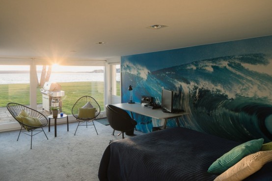 Modern Swedish Waterfront Home With Extensive Glazing