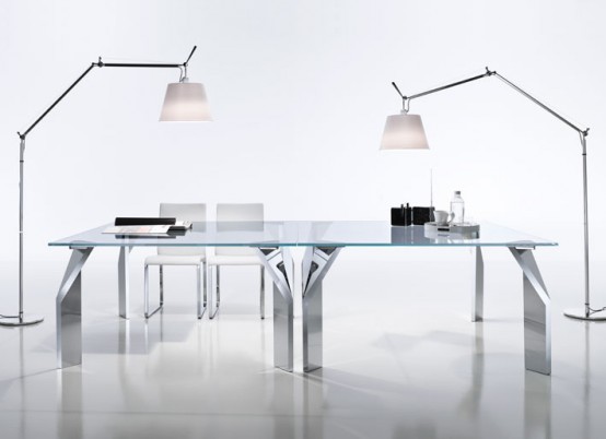 Contemporary Table Inspired by Paper – A4 from KREATY