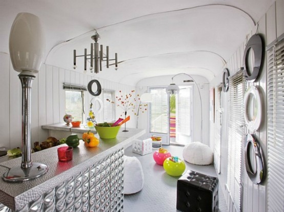 Modern Trailer In Bright 60s’ Style