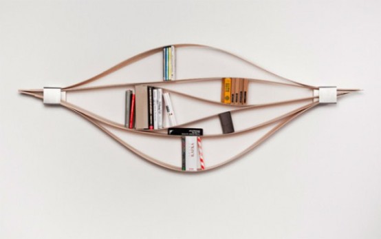 Modern Very Flexible Shelf System For Really Unusual Interiors