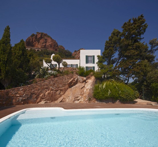 Modern Villa Le Trident With Adorable Sea Views