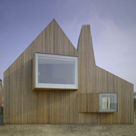 Modern Wooden House