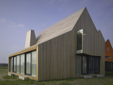 Modern Wooden House
