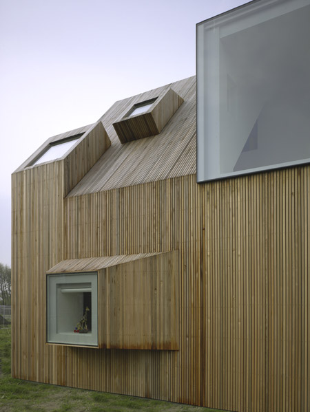 Modern Wooden House