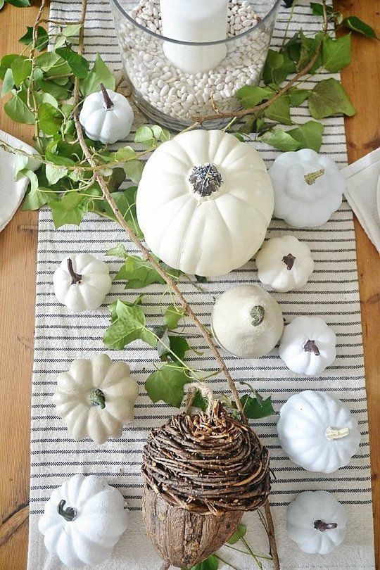 New Modern Thanksgiving Decor for Living room